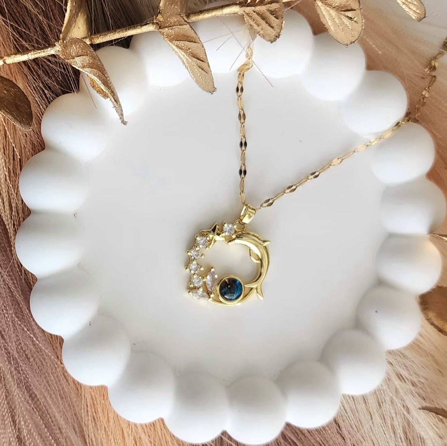 Dina Dolphin Pendant