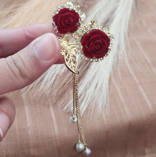 Rose Hair Clip