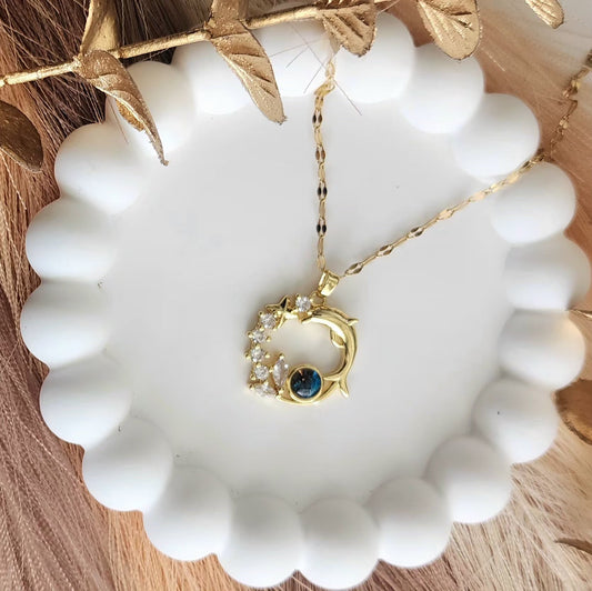 Dina Dolphin Pendant