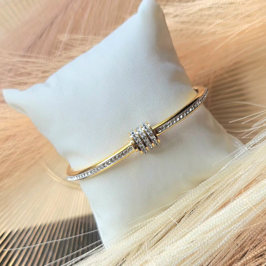 Dainty Sparkle Bangle