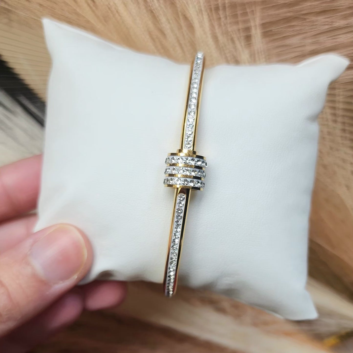 Dainty Sparkle Bangle