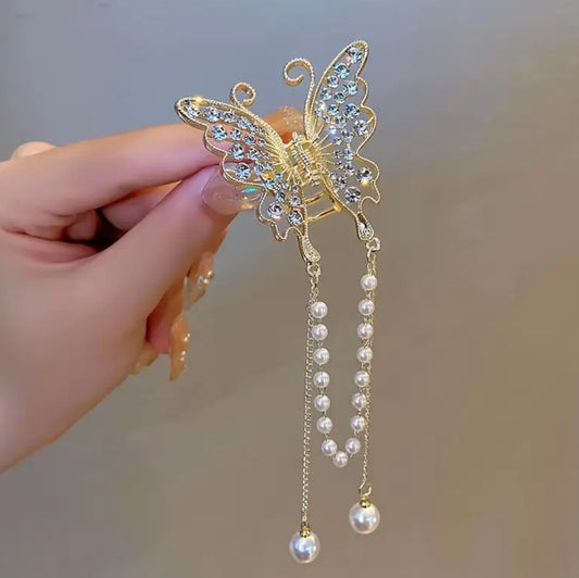 Peacock Hair Clip